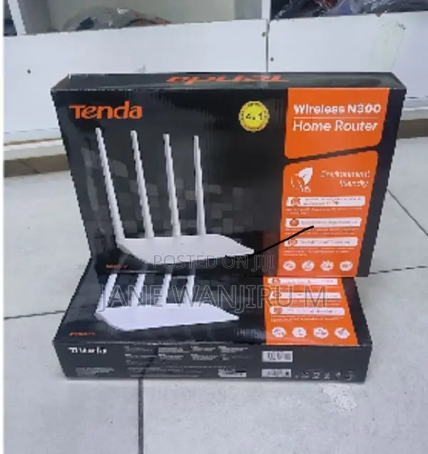 New Tenda F6 Wireless Router
