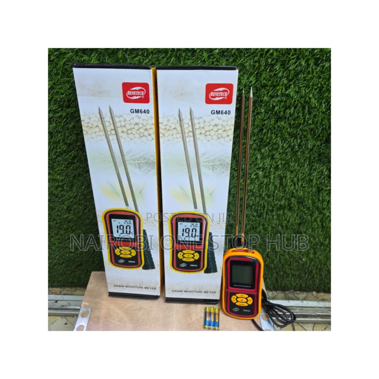 Yellow Moisture Meter