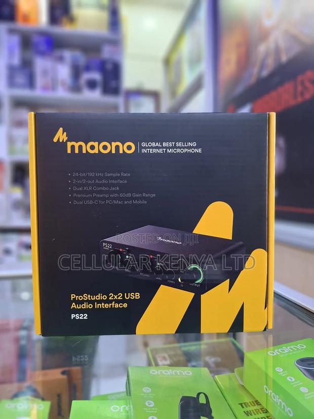 Maono Ps22 Audio Interface for Recording - thumbnail 2