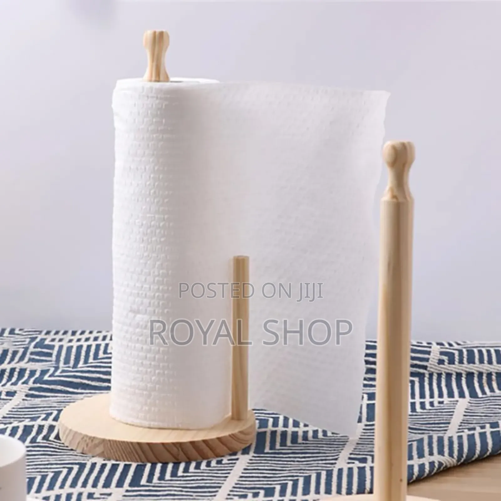 Bamboo Tissue Holder