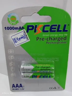 Pkcell Rechargeable Aaa Ni-Mh 1.2v 1000mah