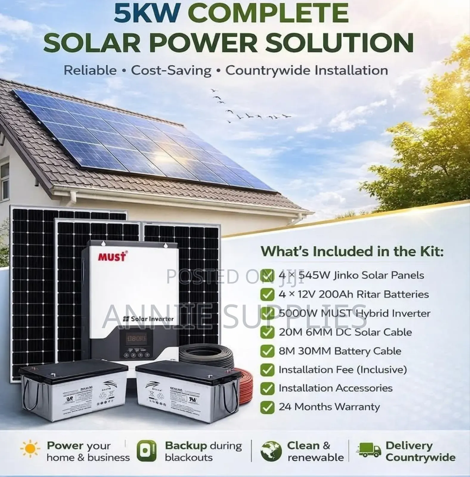 Solar Solutions 5kva System