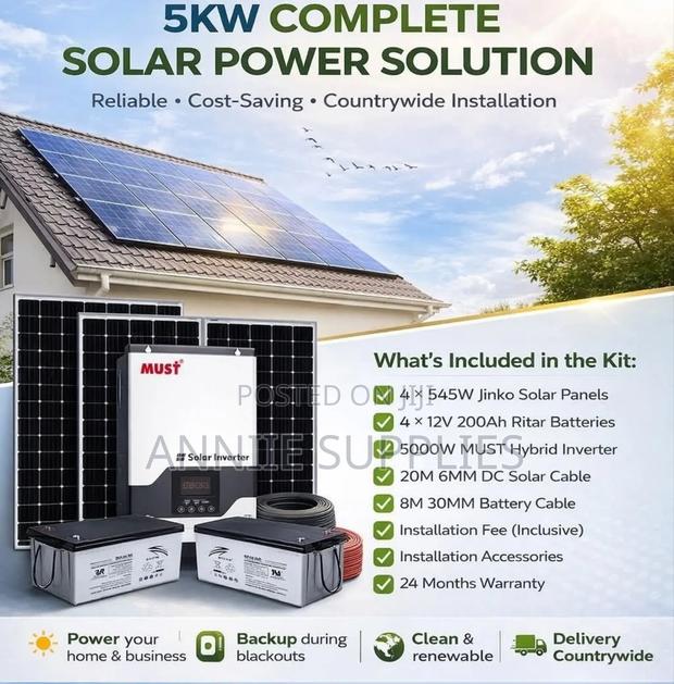 Solar Solutions 5kva System