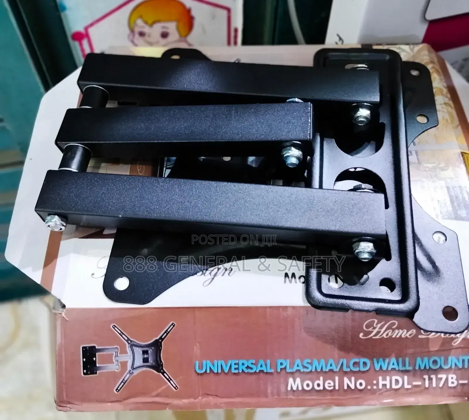 Tv Wall Mount Bracket - Strong Adjustable 14–55 Inches (50kg)