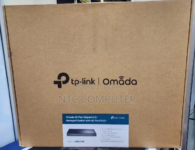 Tp-Link 52port Gigabit L2+ Managed Switch With 48port Poe+ -Tl-Sg3452p