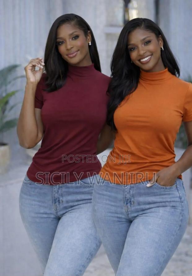 Mock Neck Tops - thumbnail 2