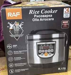 Raf 5l Rice Cooker – Large Capacity for Effortless Family Meals
