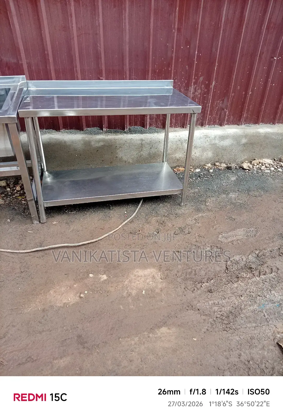 Food Prep Table Stainless Steel