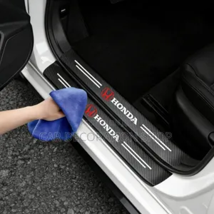 4pcs Honda Carbon Fiber Threshold Strip