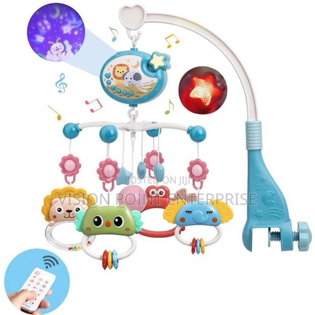 Baby Musical Mobile Cot - main view