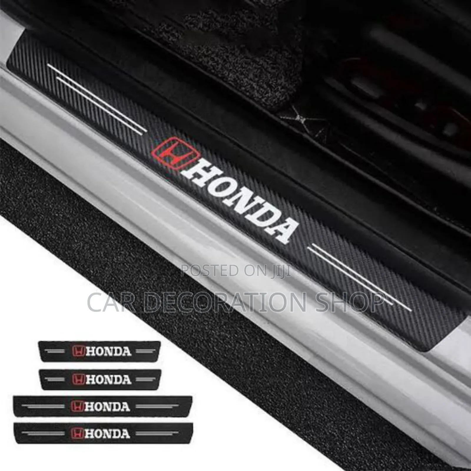 4pcs Honda Door Threshold Scuff Plate Sill Protector