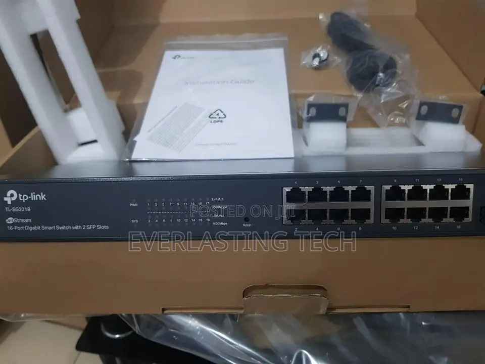 Tp-Link Jetstream 18-Port Gigabit Smart Switch 16-Port Poe+ Tl-Sg2218p