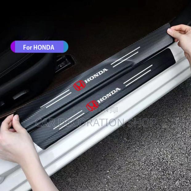 4pcs Honda Branded Door Step Protector Sport Stickers