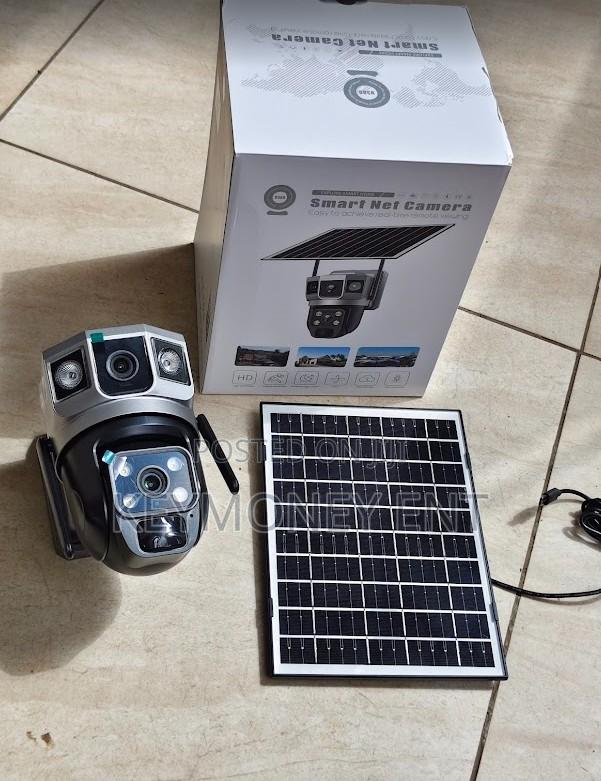V380 4g Dual Lens Solar Powered PTZ Camera