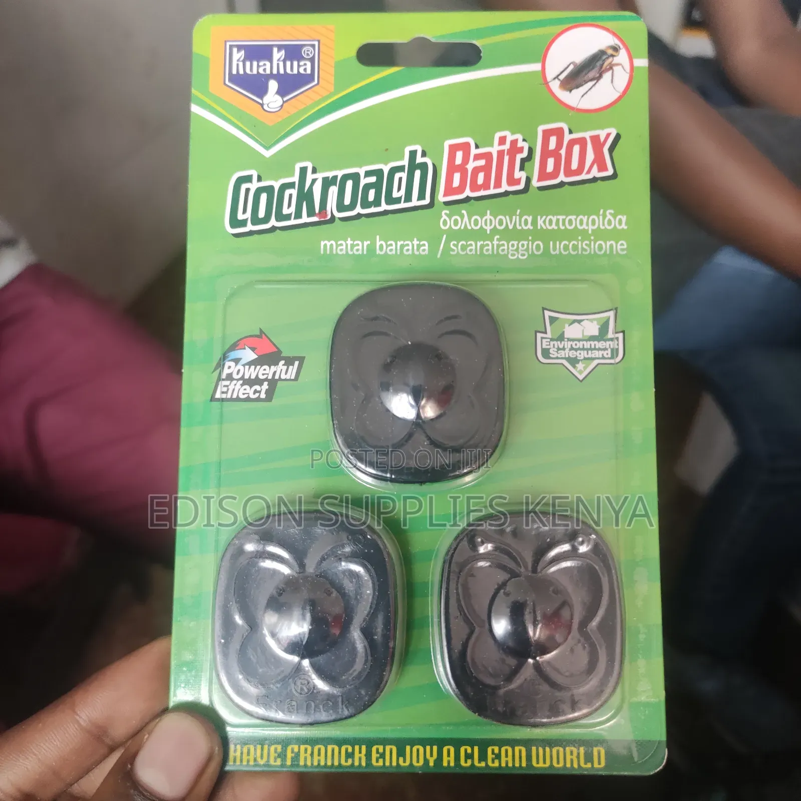 Cockroach Bait Box 3pcs Cockroach Gel Killer Roach Trap
