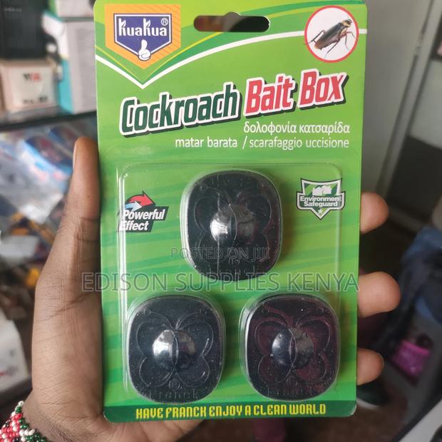Cockroach Bait Box 3pcs Cockroach Gel Killer Roach Trap - thumbnail 2