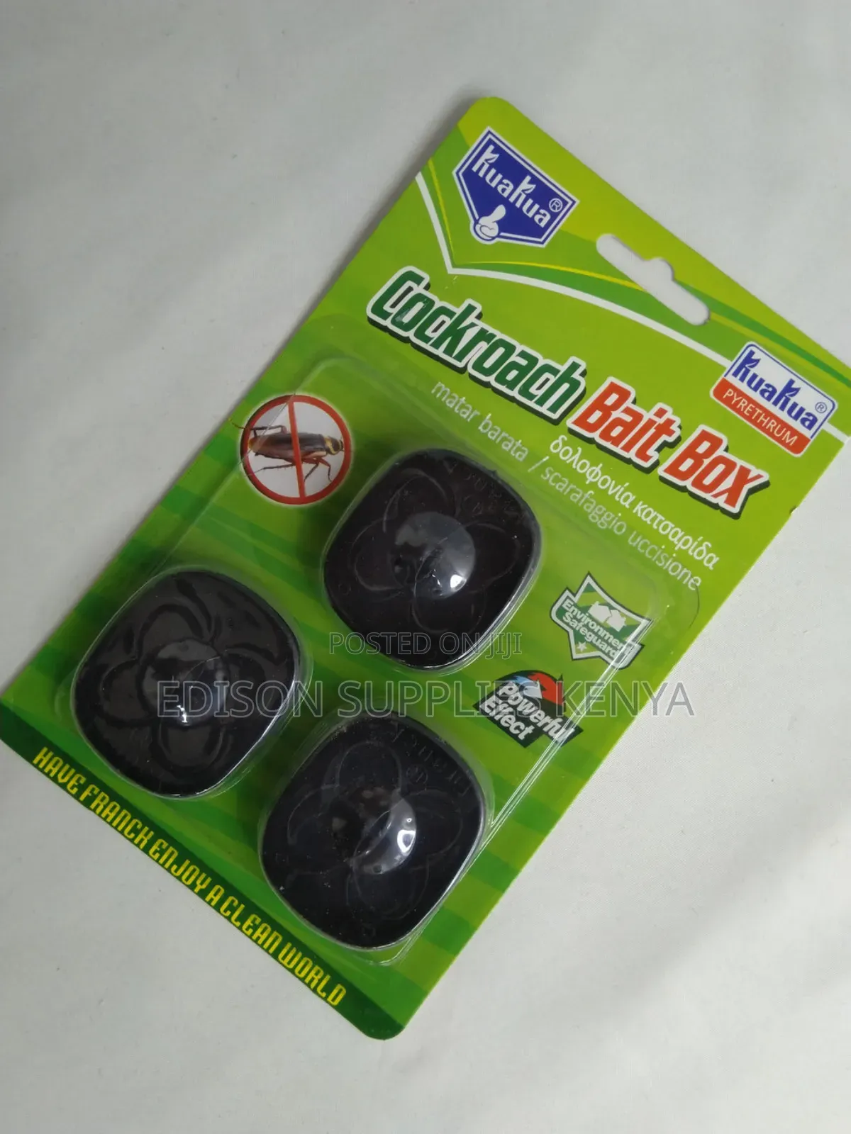 Cockroach Bait Box 3pcs Cockroach Gel Killer Roach Trap