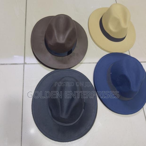 Wide Brim Fedora Hat - thumbnail 2