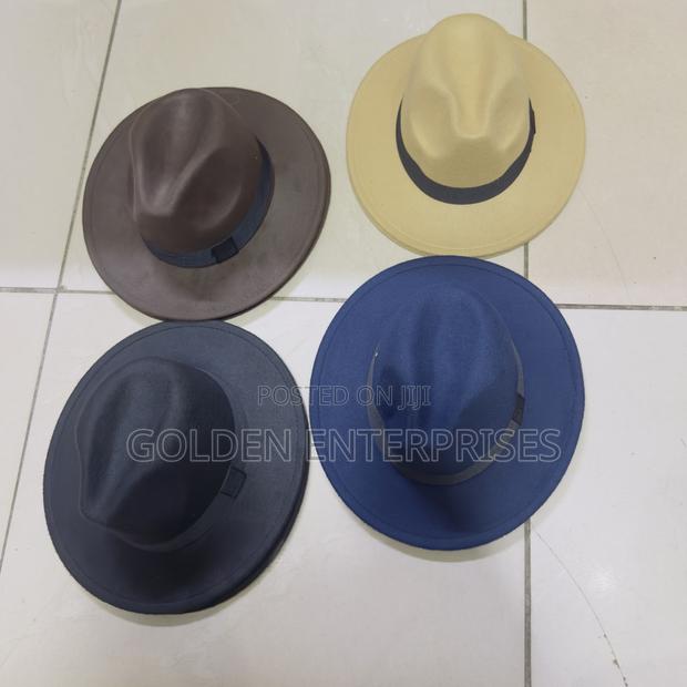 Wide Brim Fedora Hat - main view