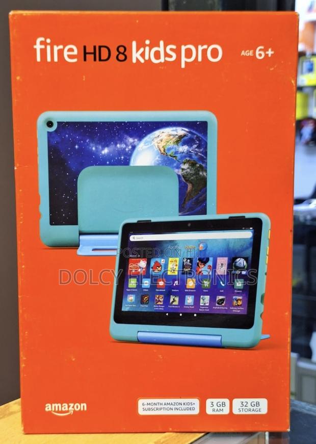 New Amazon Fire HD 8 Kids Pro 32 GB Blue - thumbnail 2