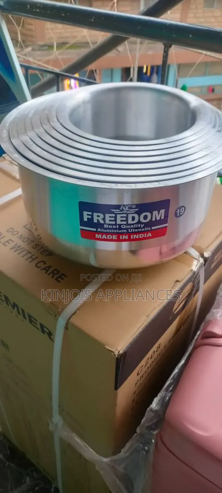 8pcs Aluminum Freedom Sufuria