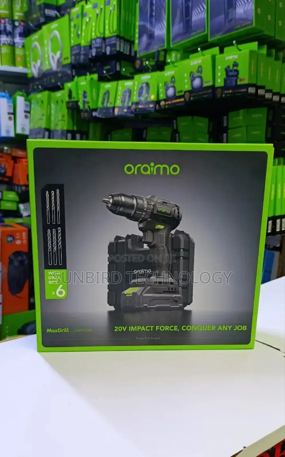 Oraimo Maxdrill Osh-010a 20v Impact Force