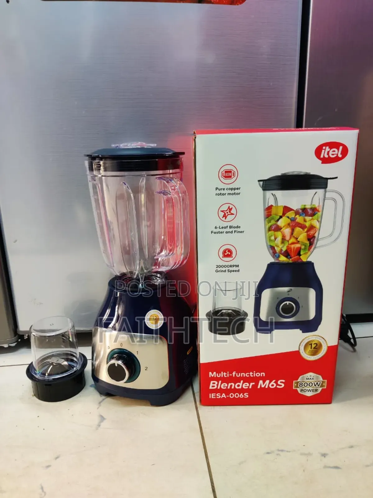 Itel Blender 800w With 1.8l Jug