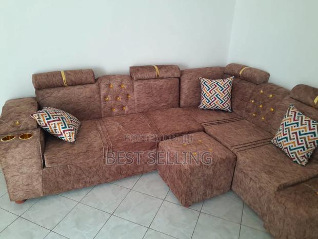 Brown 6 Seater Sofa Chairs