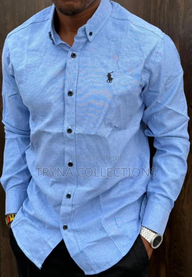 Long Sleeve Polo Shirts - thumbnail 3