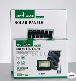 Jsot 200w Solar Led Flood Light Js-Ta 200: Ip67 Waterproof 3-CCT
