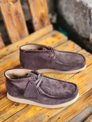 Quality Casual Leather Men Designer Rubber Sole Clarks Shoes
