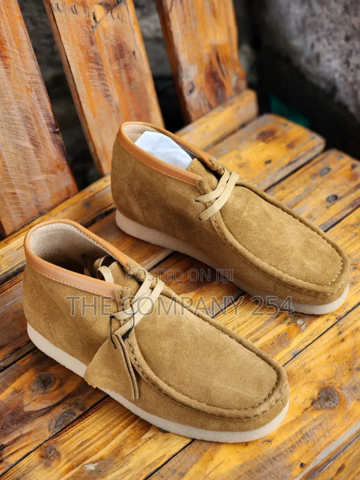 Quality Casual Leather Men Designer Rubber Sole Clarks Shoes