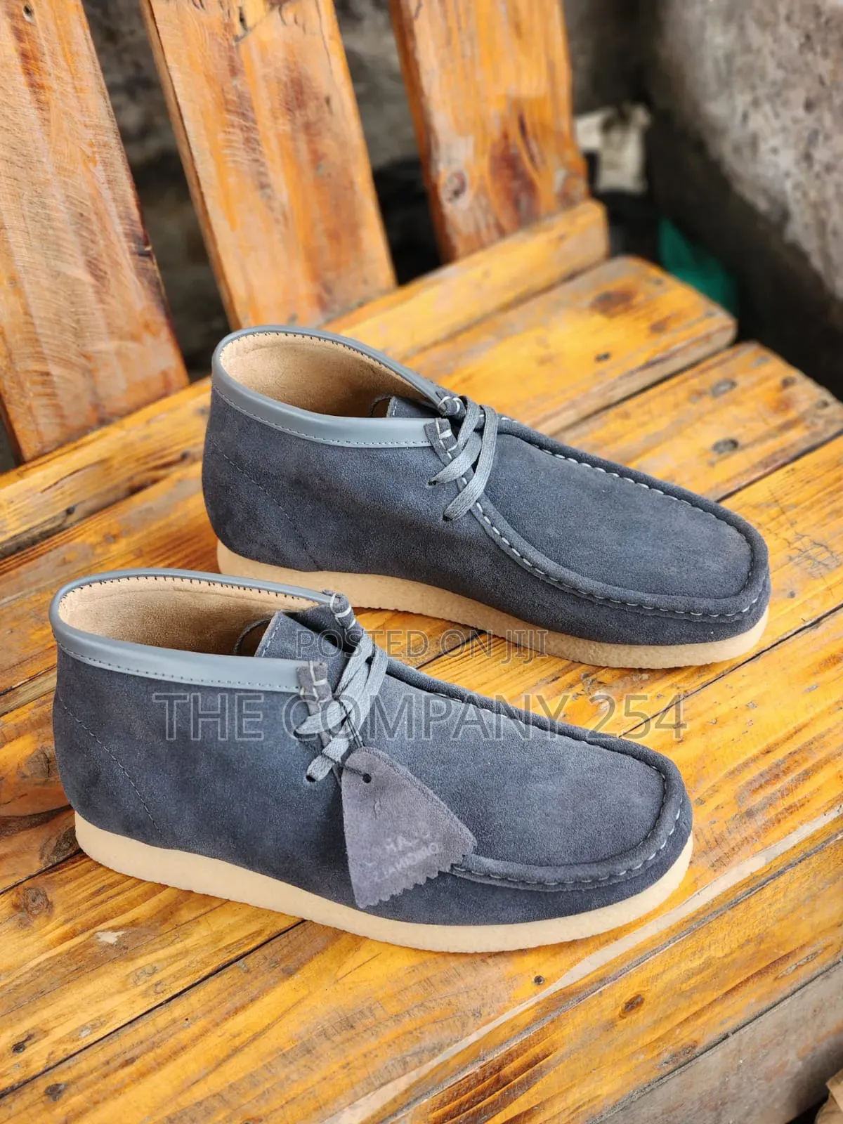 Quality Casual Leather Men Designer Rubber Sole Clarks Shoes