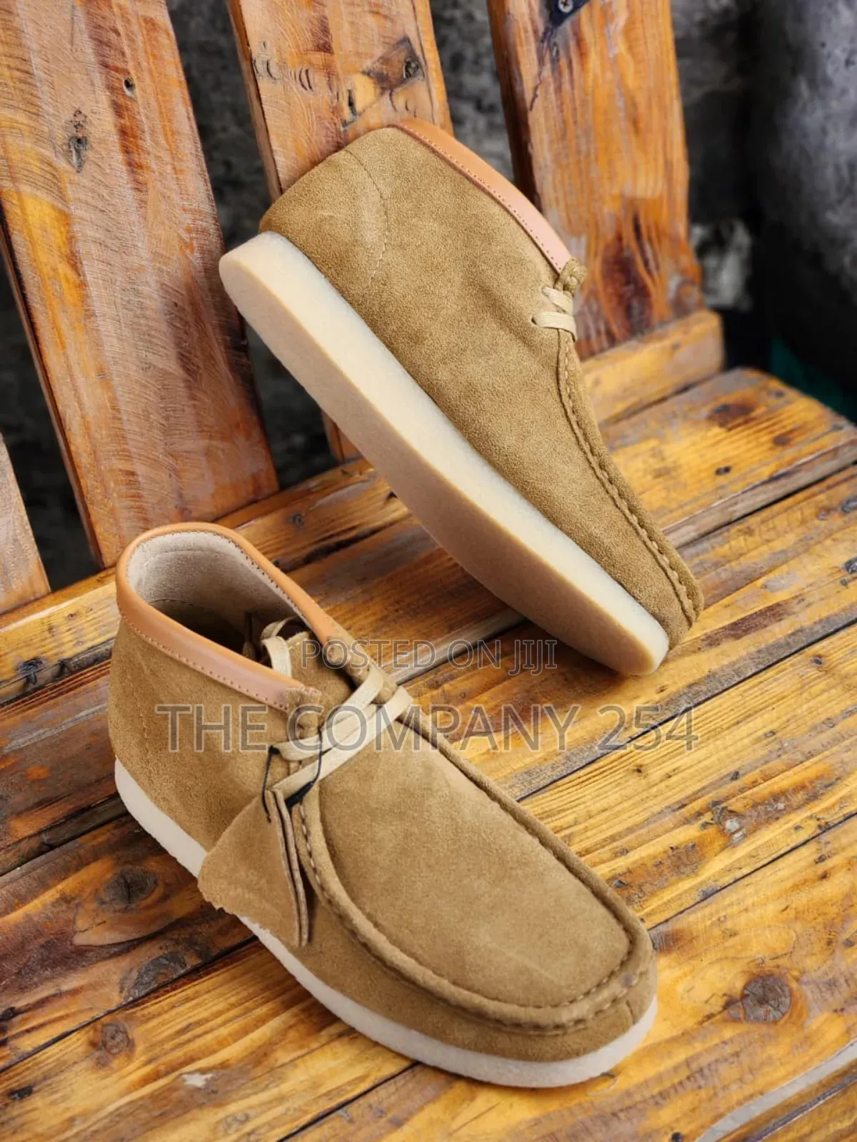 Quality Casual Leather Men Designer Rubber Sole Clarks Shoes