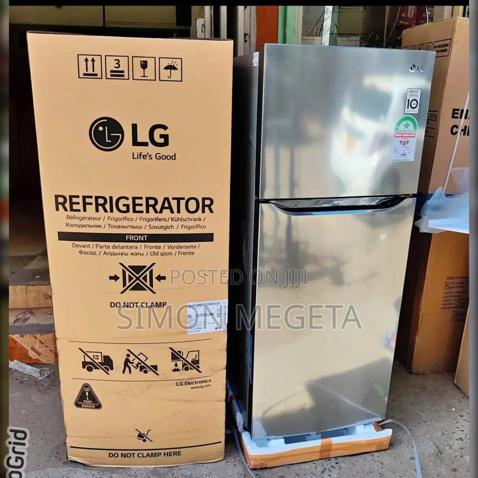 In Stock Fare Price Lg 234 Litres Double Door Fridge