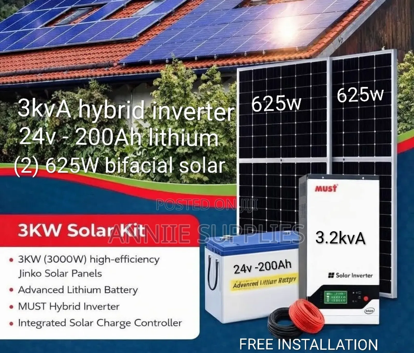 3.2kva Hybrid System