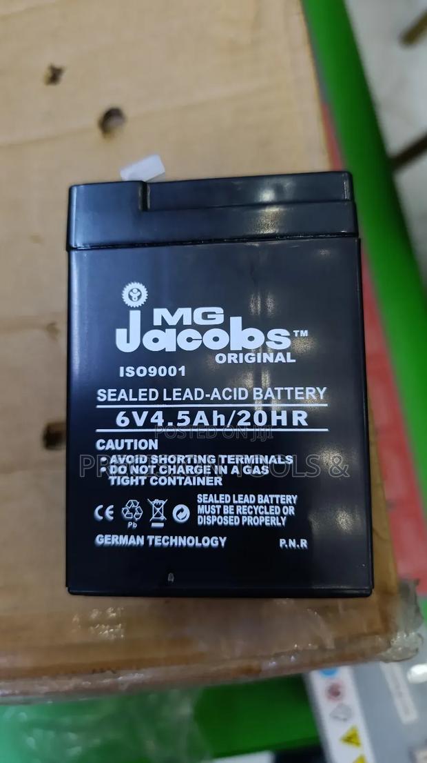 Jacobs 6v/4.5ah 20hr Battery - thumbnail 2