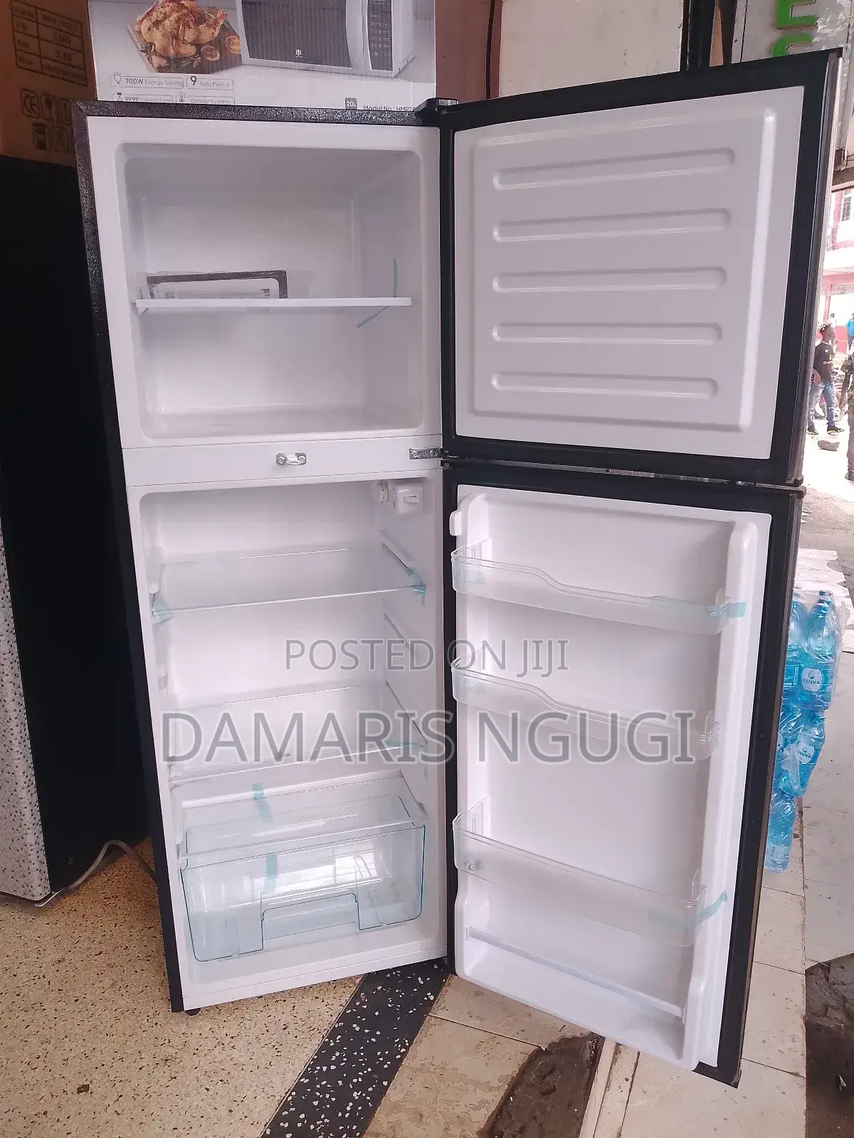 Rebune 213litres Double Door Fridge