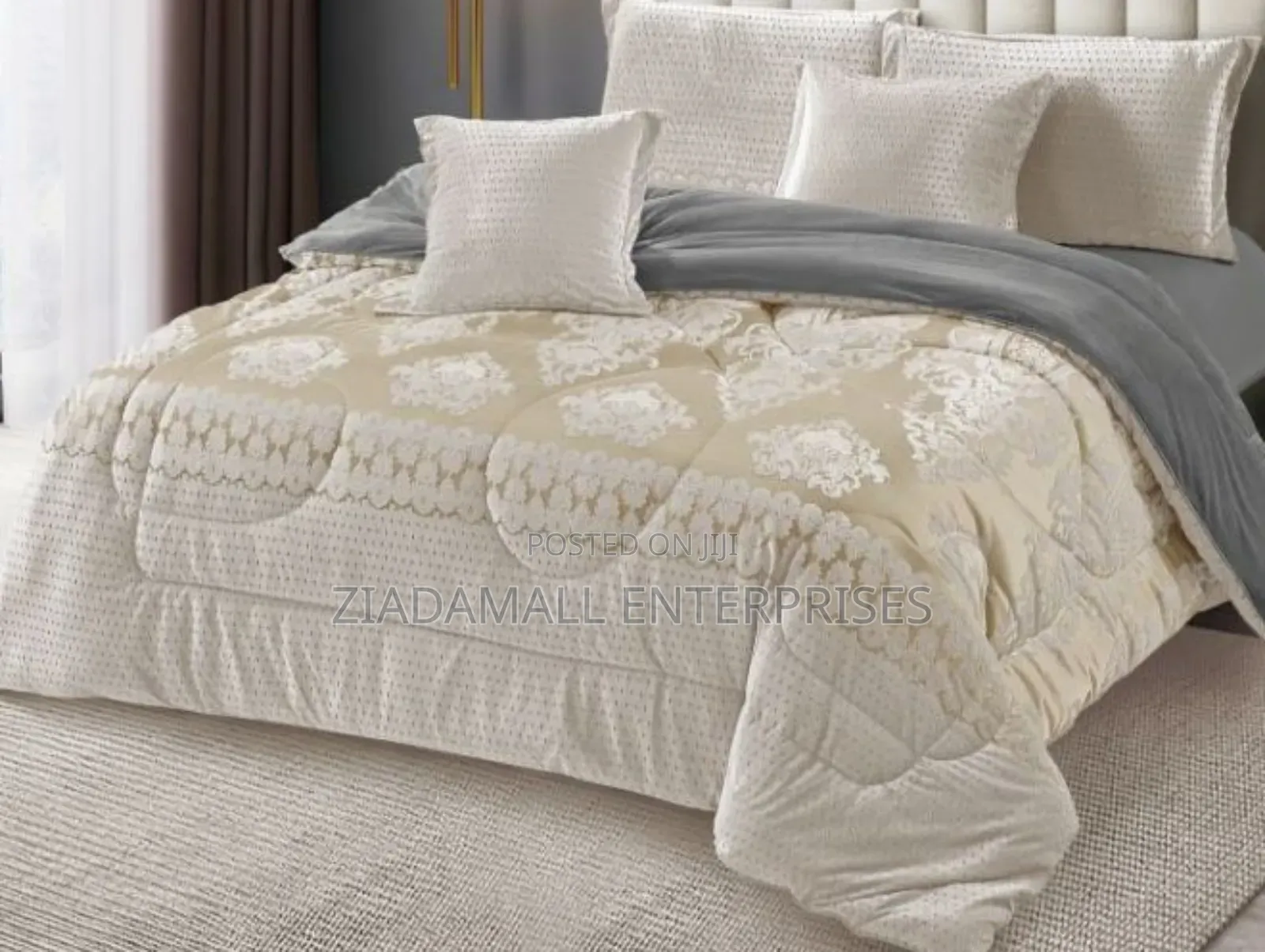 Silk Duvet Luxury Silky Warm 6×7 Duvet Set – 6 Pieces of Pure Comfort