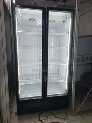 Showcase Double Door Display Fridge 1200l