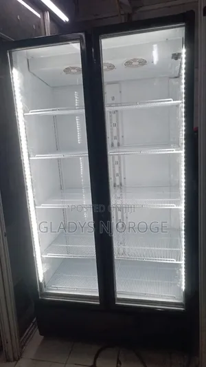 Showcase Double Door Display Fridge 1200l