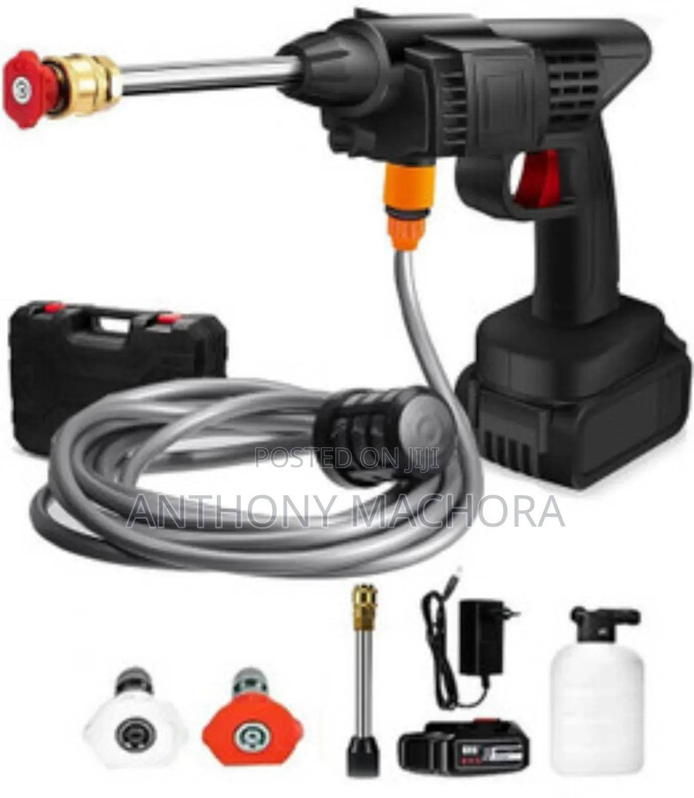 Wireless Car Wash Spray Gun Machine With Portable Lithium Battery