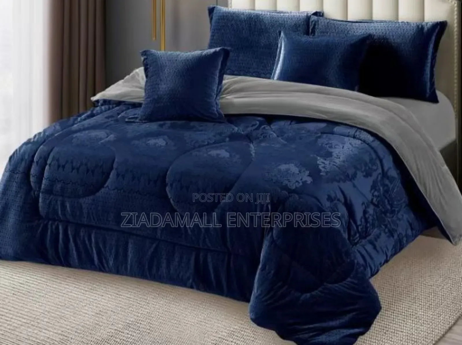 Duvet Set ,Silky Soft 6×7 Duvet Set – 6pcs Cozy & Stylish Bedding