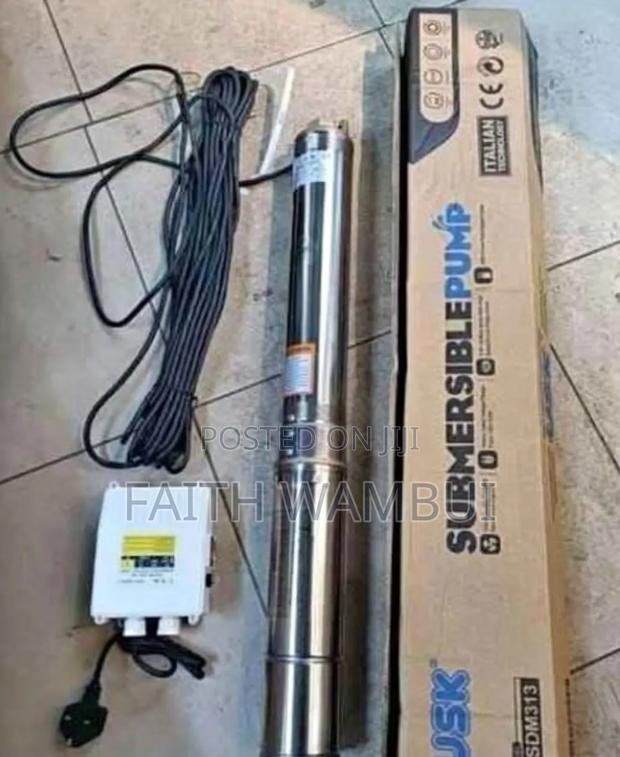 Submersible Water Pump 1hp With Control Box and 14m Cable