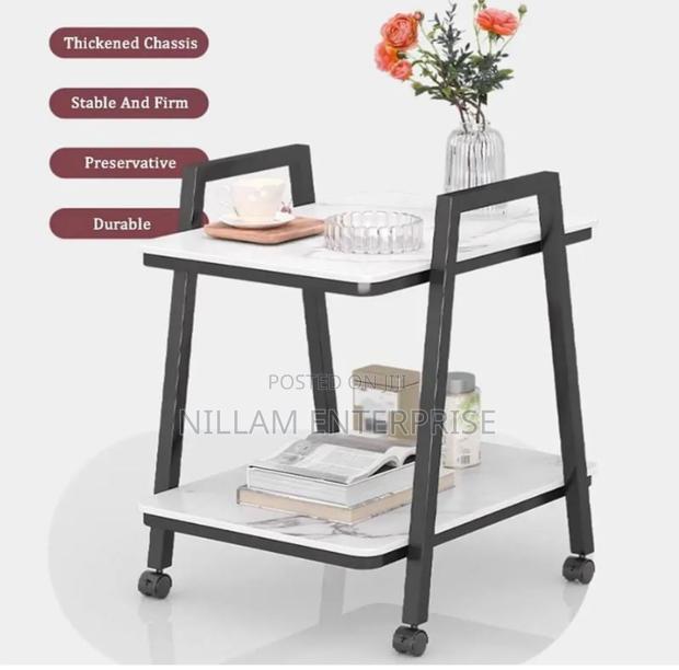 Rolling End Table - thumbnail 2