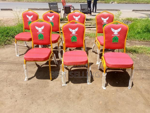 Branded Red Low Duty Banquet Chairs - thumbnail 2