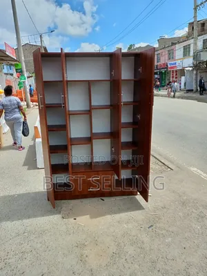 3 Door Brown Locally Made Wordrobe