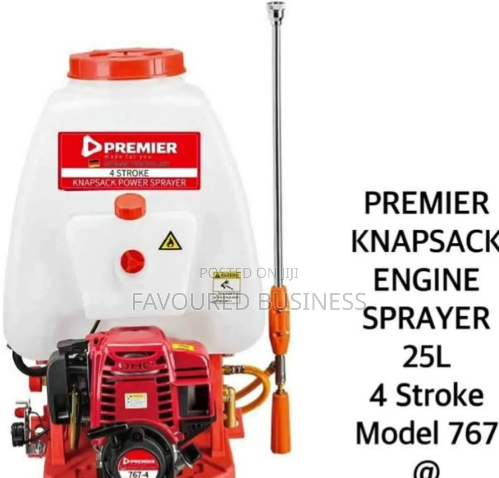 Powerful Premier Knspsack /Engine Spray 25l 2 Stroke