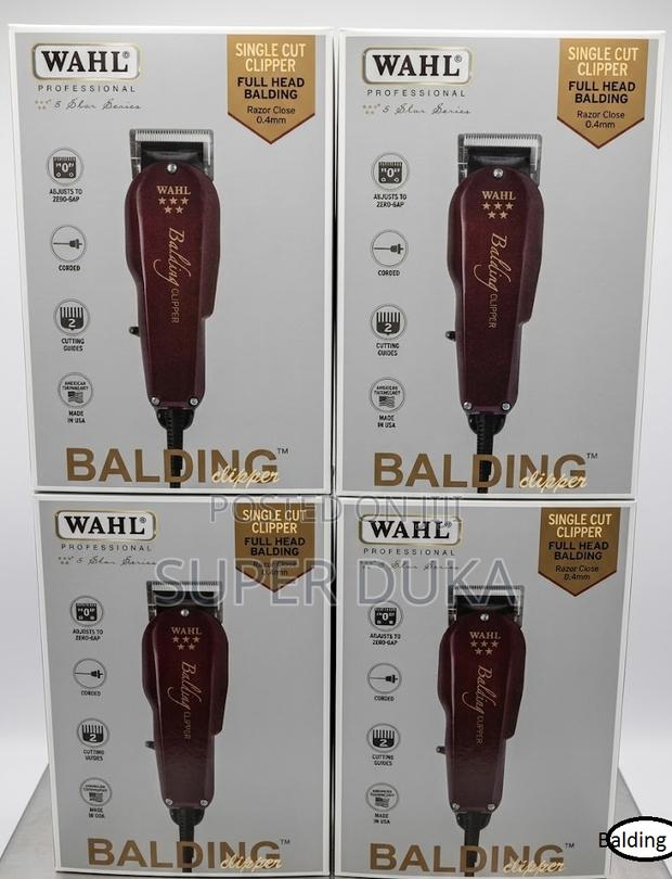 Wahl Professional 5-star Balding Clipper. 8ft Original Shaving Machine