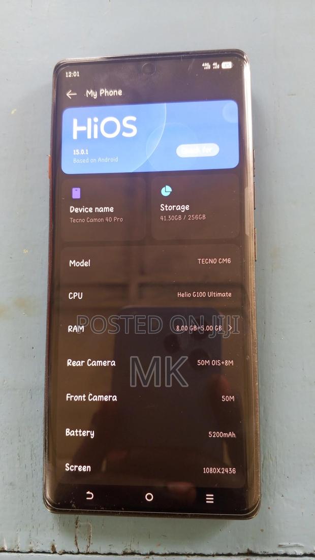 Tecno Camon 40 256 GB Silver - thumbnail 8